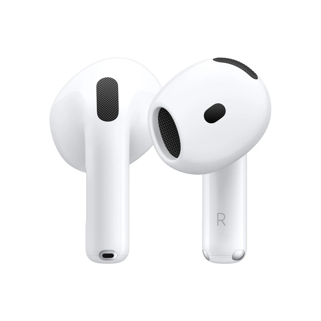 Apple AirPods 4 Wireless Earbuds, Bluetooth Headphones, with Active Noise Cancellation, Adaptive, Transparency Mode, Personalized Spatial Audio, USB-C Charging Case, Wireless Charging, H2 Chip Voltique