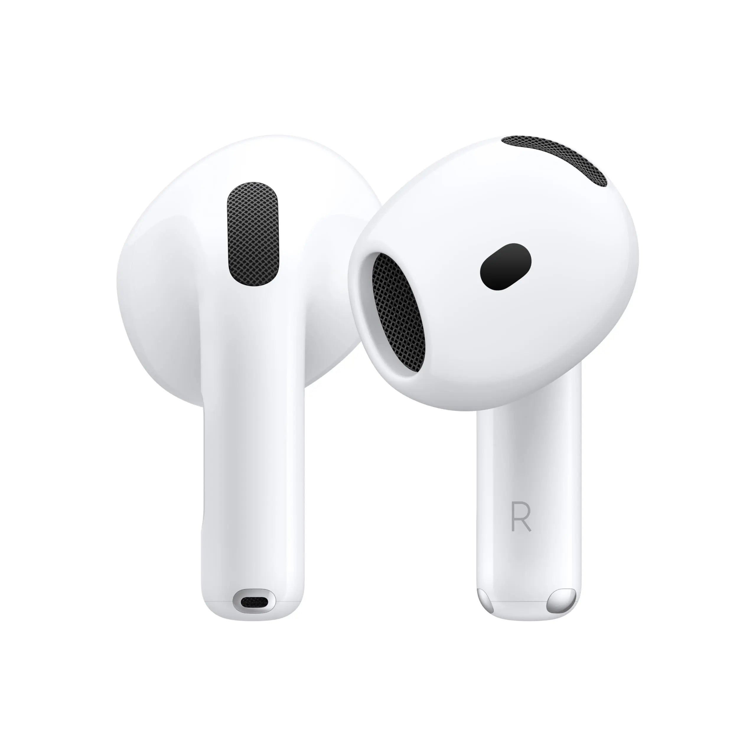 Apple AirPods 4 Wireless Earbuds, Bluetooth Headphones, with Active Noise Cancellation, Adaptive, Transparency Mode, Personalized Spatial Audio, USB-C Charging Case, Wireless Charging, H2 Chip Voltique