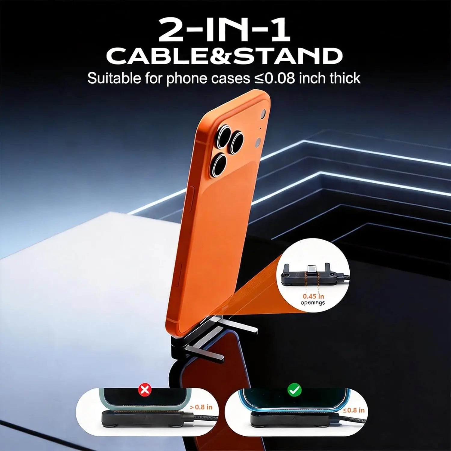 Invisible Charger with Phone Holder amazon