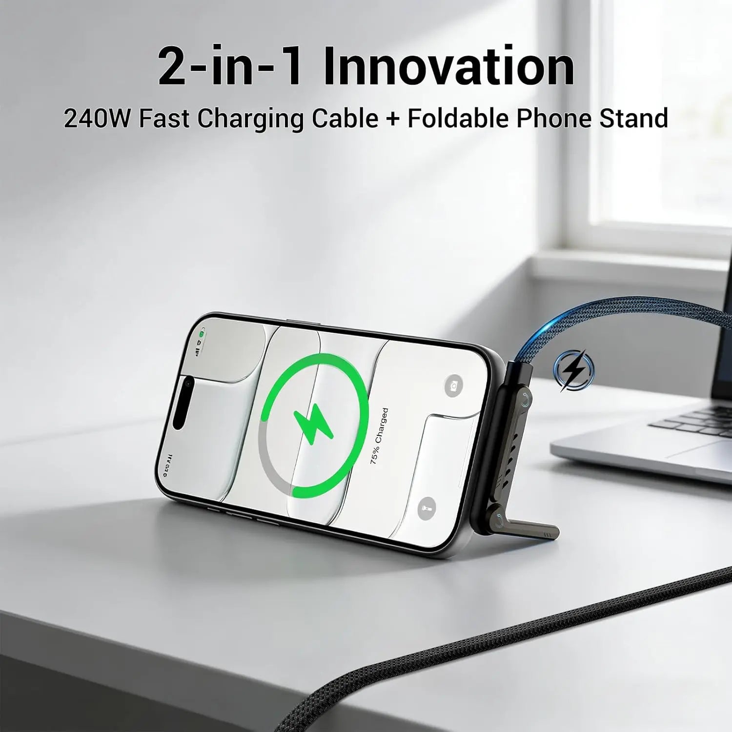 Invisible Charger with Phone Holder amazon