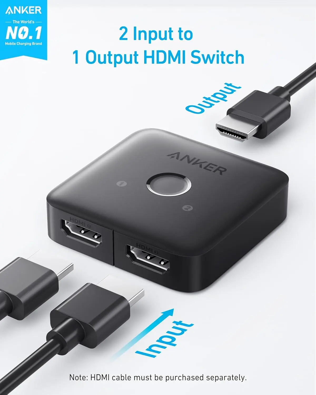 Easy HDMI Switcher for Smooth Viewing amazon