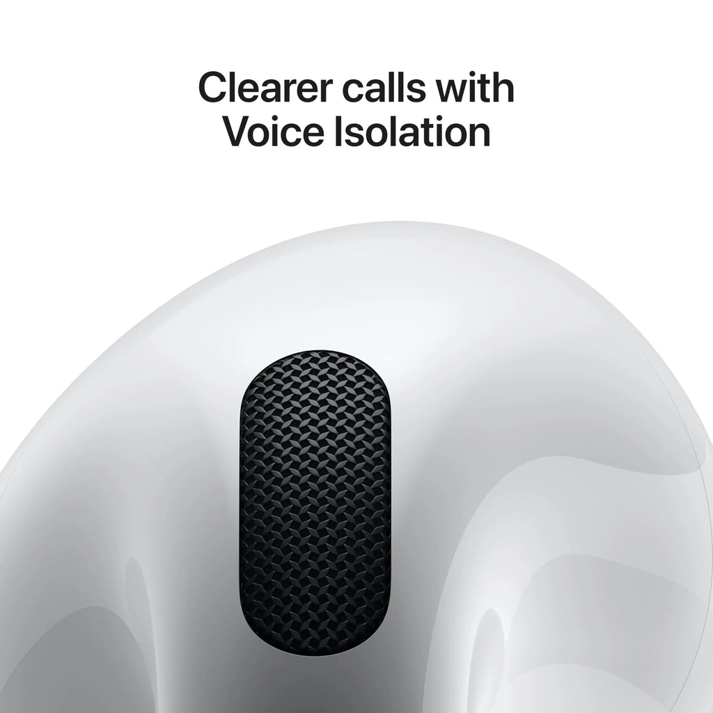 Apple AirPods 4 Wireless Earbuds, Bluetooth Headphones, with Active Noise Cancellation, Adaptive, Transparency Mode, Personalized Spatial Audio, USB-C Charging Case, Wireless Charging, H2 Chip Voltique