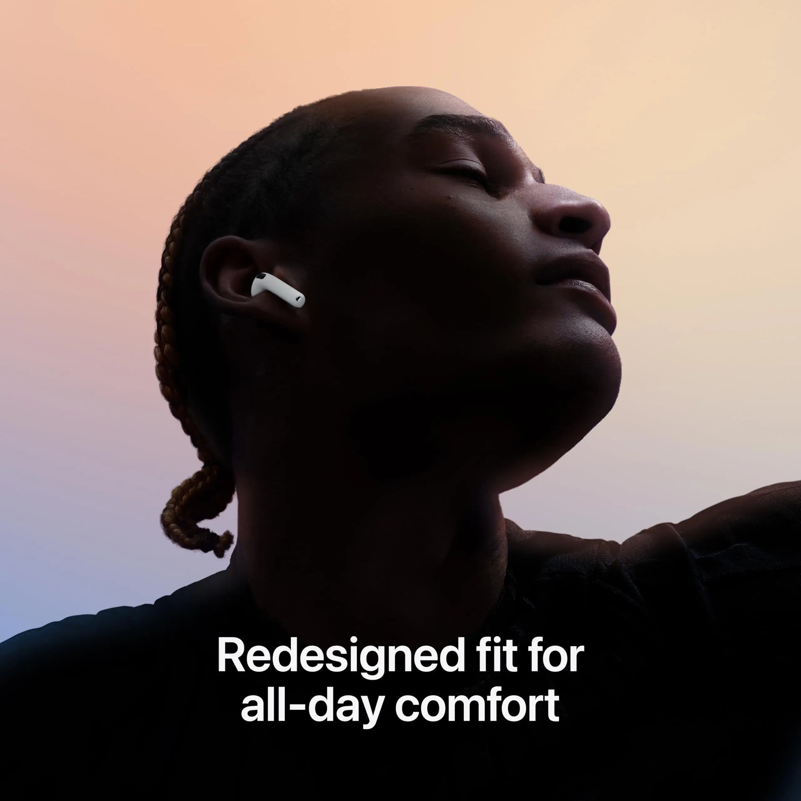 Apple AirPods 4 Wireless Earbuds, Bluetooth Headphones, with Active Noise Cancellation, Adaptive, Transparency Mode, Personalized Spatial Audio, USB-C Charging Case, Wireless Charging, H2 Chip Voltique