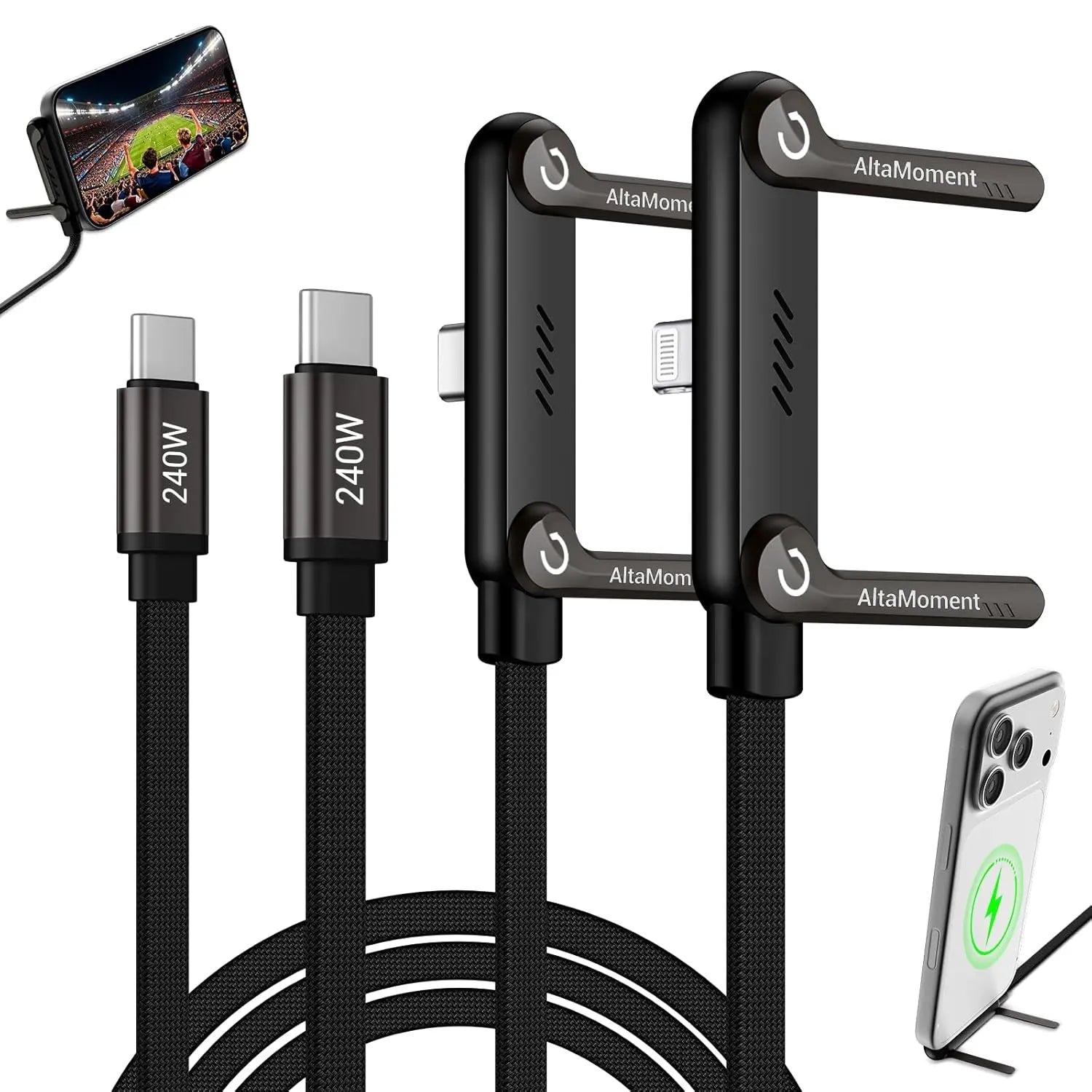 Invisible Charger with Phone Holder amazon