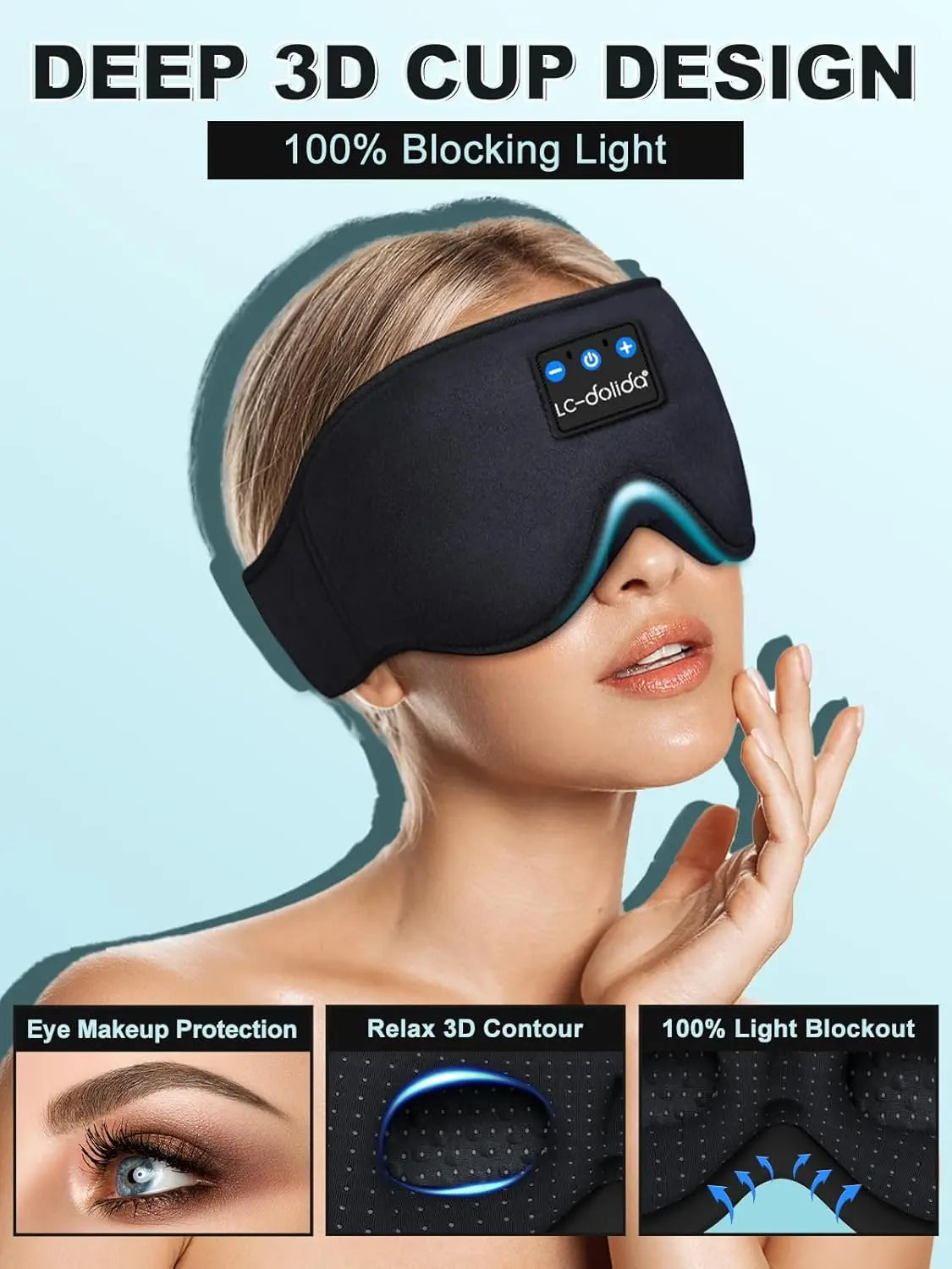 Dreamy Bluetooth Sleep Mask amazon