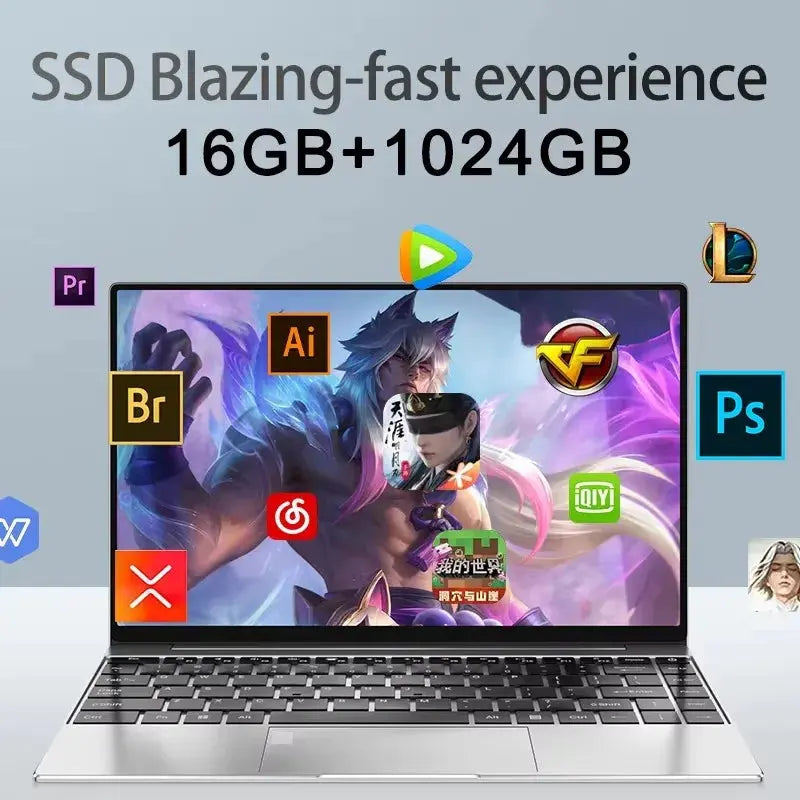 Lightning-Fast Slim Laptop aliexpress